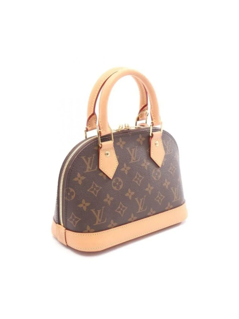 ★SOLD★ Louis Vuitton Handbag Alma BB Canvas Leather - Picture 2 of 6